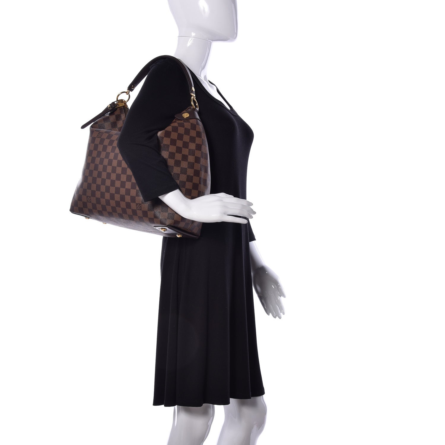Louis Vuitton Damier Ebene Duomo Hobo 2 of 19