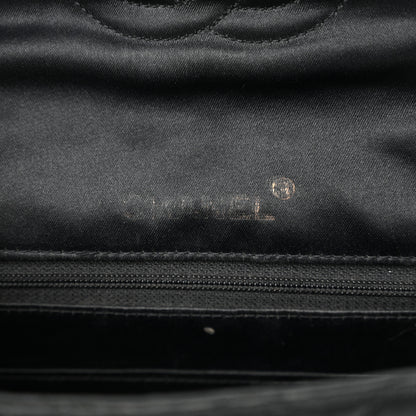 Chanel Satin Quilted Mini Square Flap Black 6 of 16