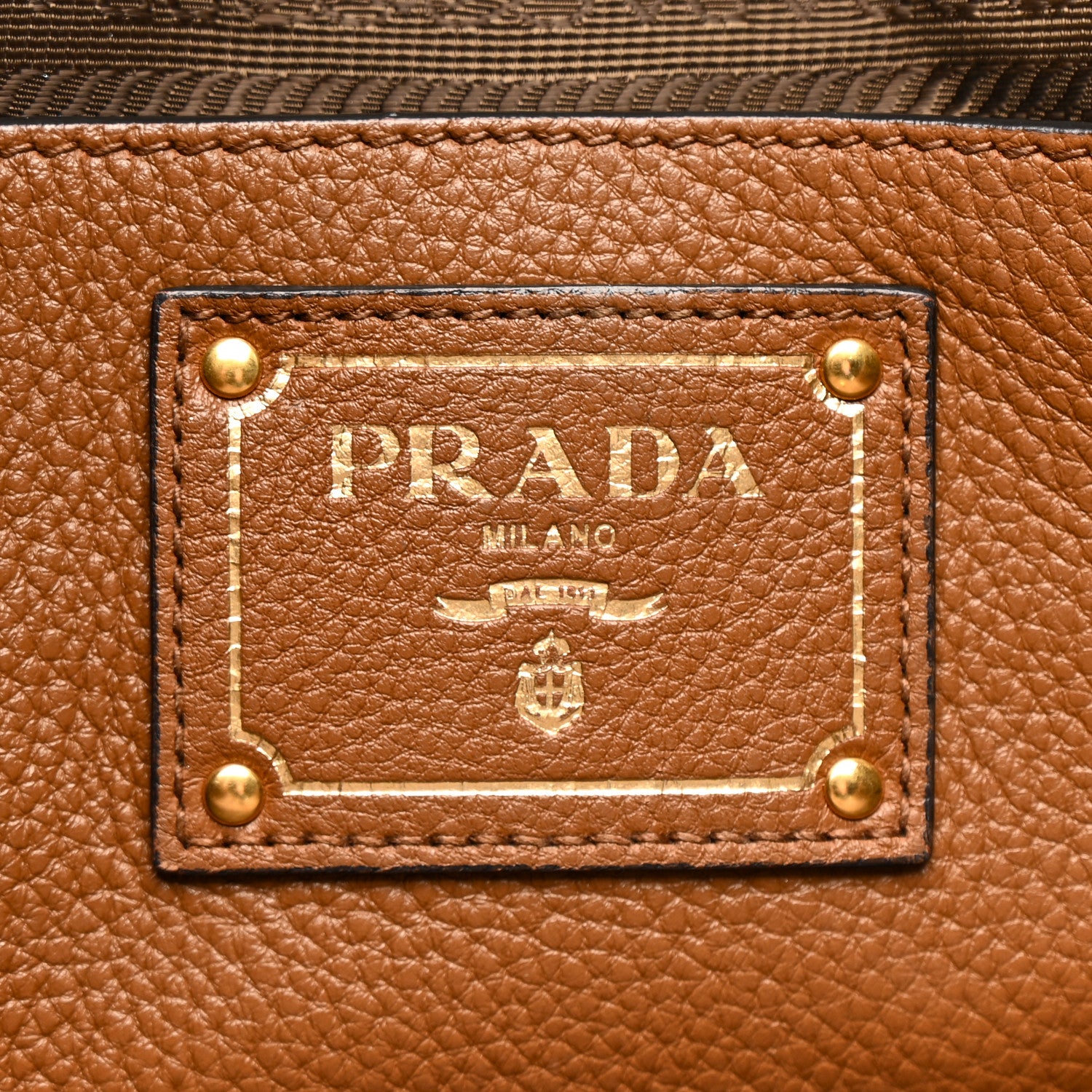 Prada Vitello Phenix Tote Cannella 6 of 13