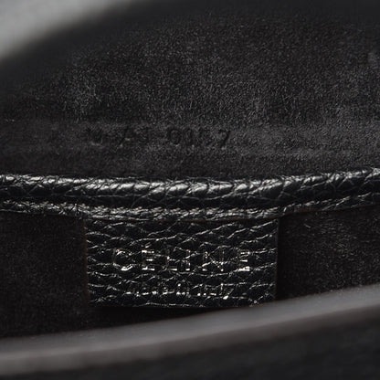 Celine Drummed Calfskin Nano Luggage Black 7 of 9