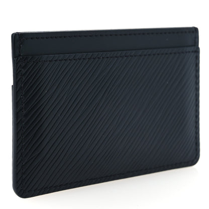 Louis Vuitton Epi Flower Remix Card Holder Black 3 of 7