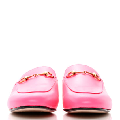 Gucci Calfskin Womens Princetown Slippers 40.5 Fuxia Fluo 2 of 11