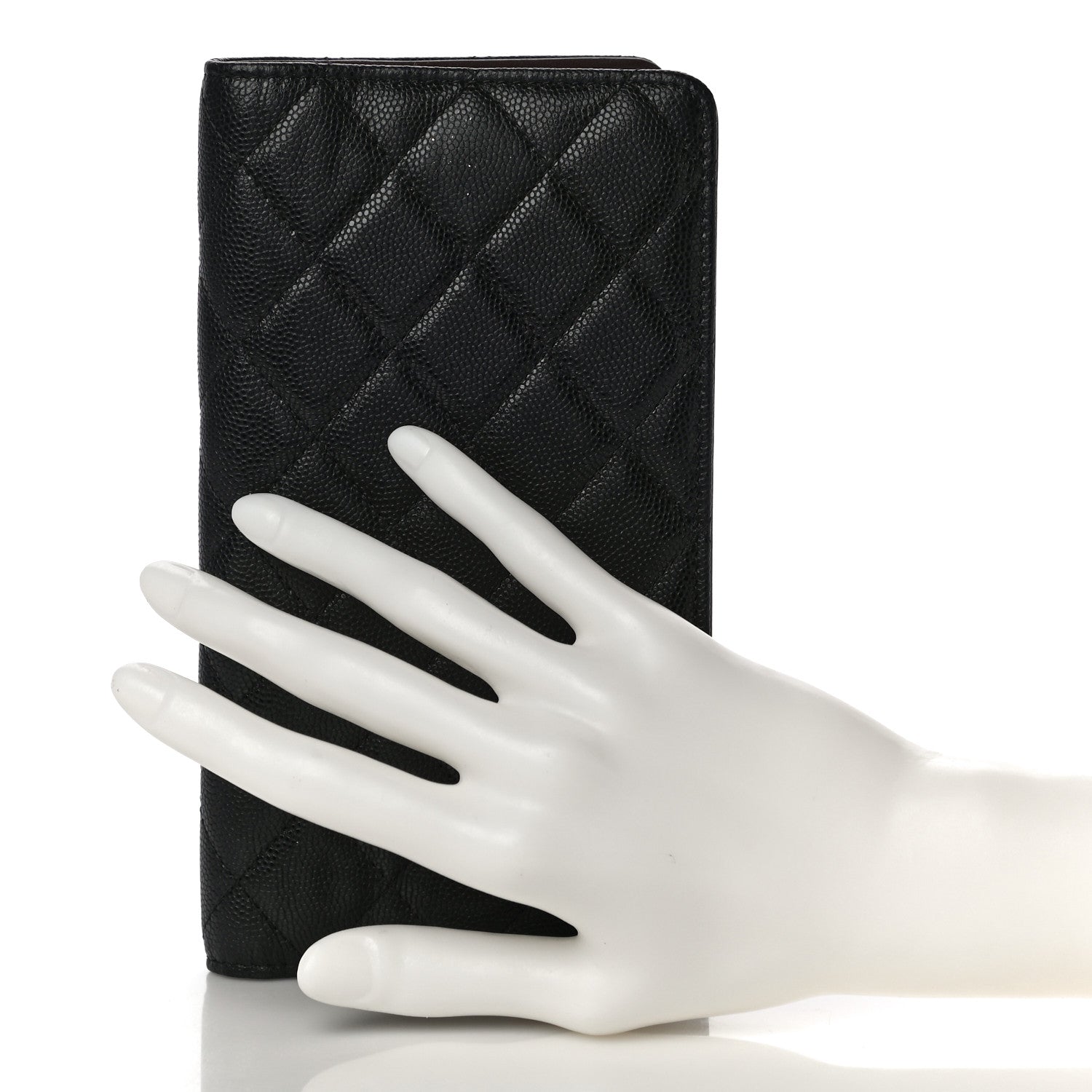 Chanel Caviar Quilted Medium Agenda Cover Black 2 of 11