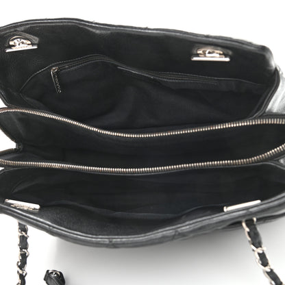Chanel Caviar Quilted Timeless CC Soft Tote Black 5 of 10