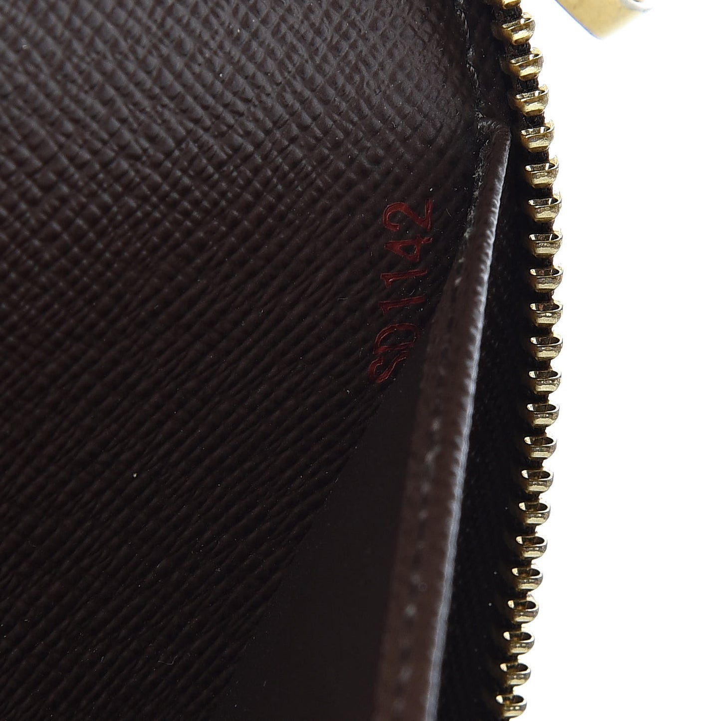Damier Ebene Zippy Organizer Wallet