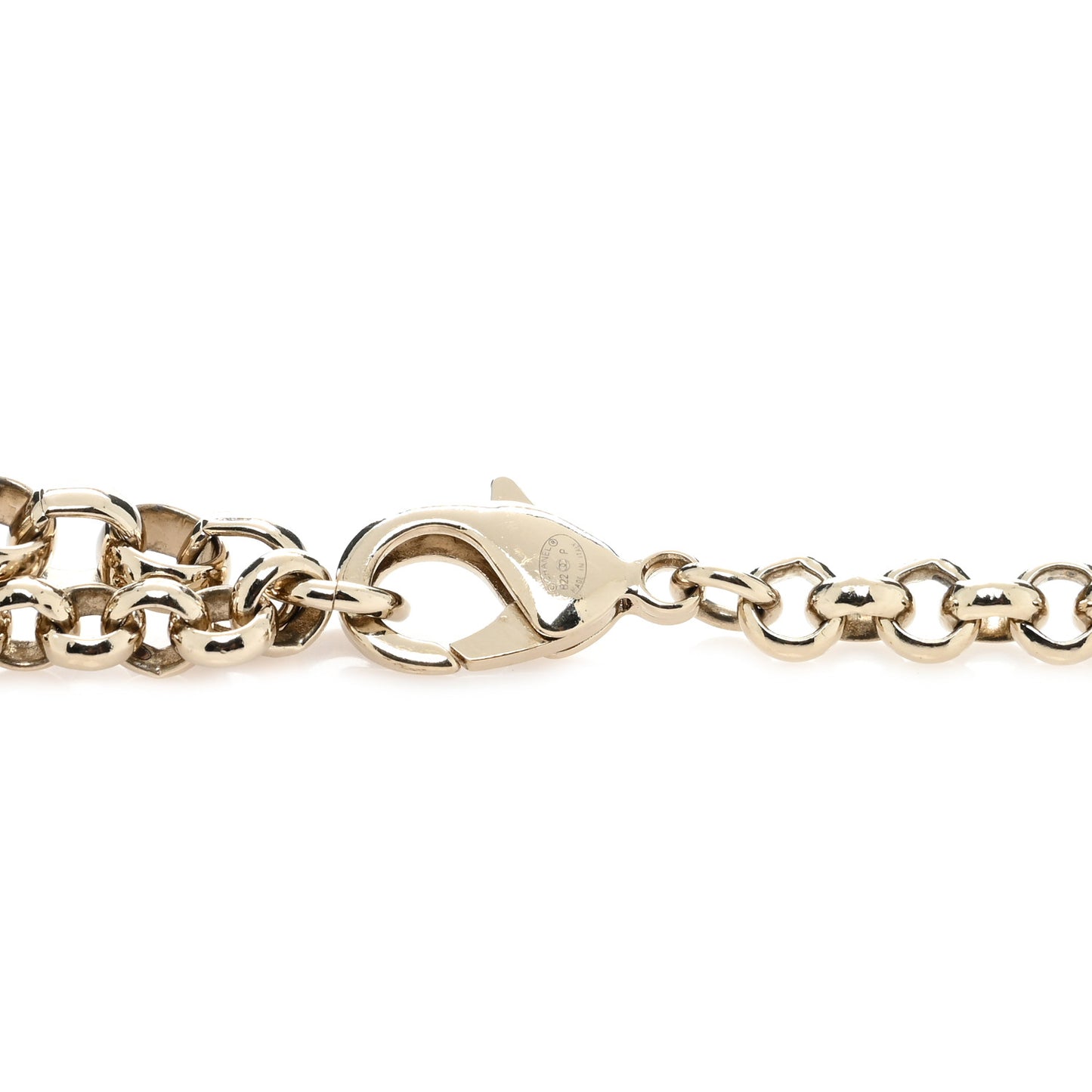 Metal Chain CC Heart Coco In Love Belt 85 34 Gold