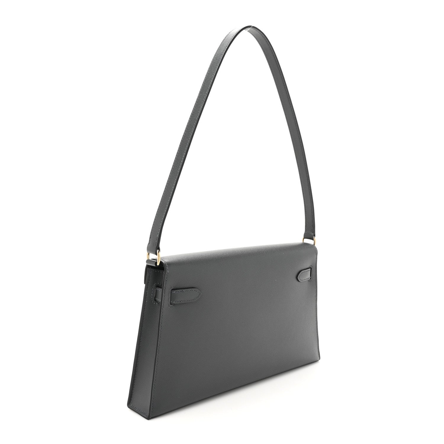 Hermes Madame Calfskin Kelly Elan Gris Meyer 3 of 11