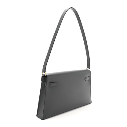 Hermes Madame Calfskin Kelly Elan Gris Meyer 3 of 11