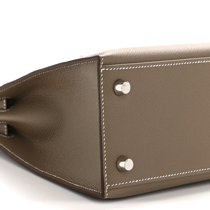 Hermes Epsom Kelly Sellier 25 Etoupe 9 of 11