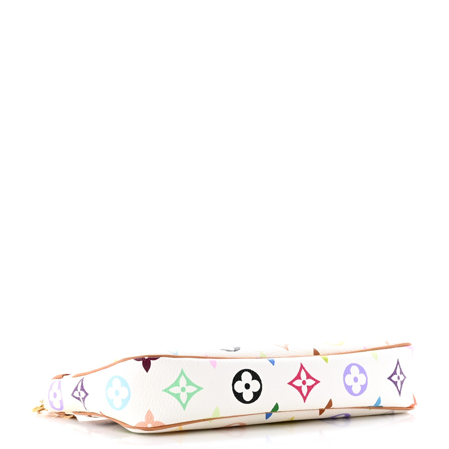 Monogram Multicolor Pochette Accessories White