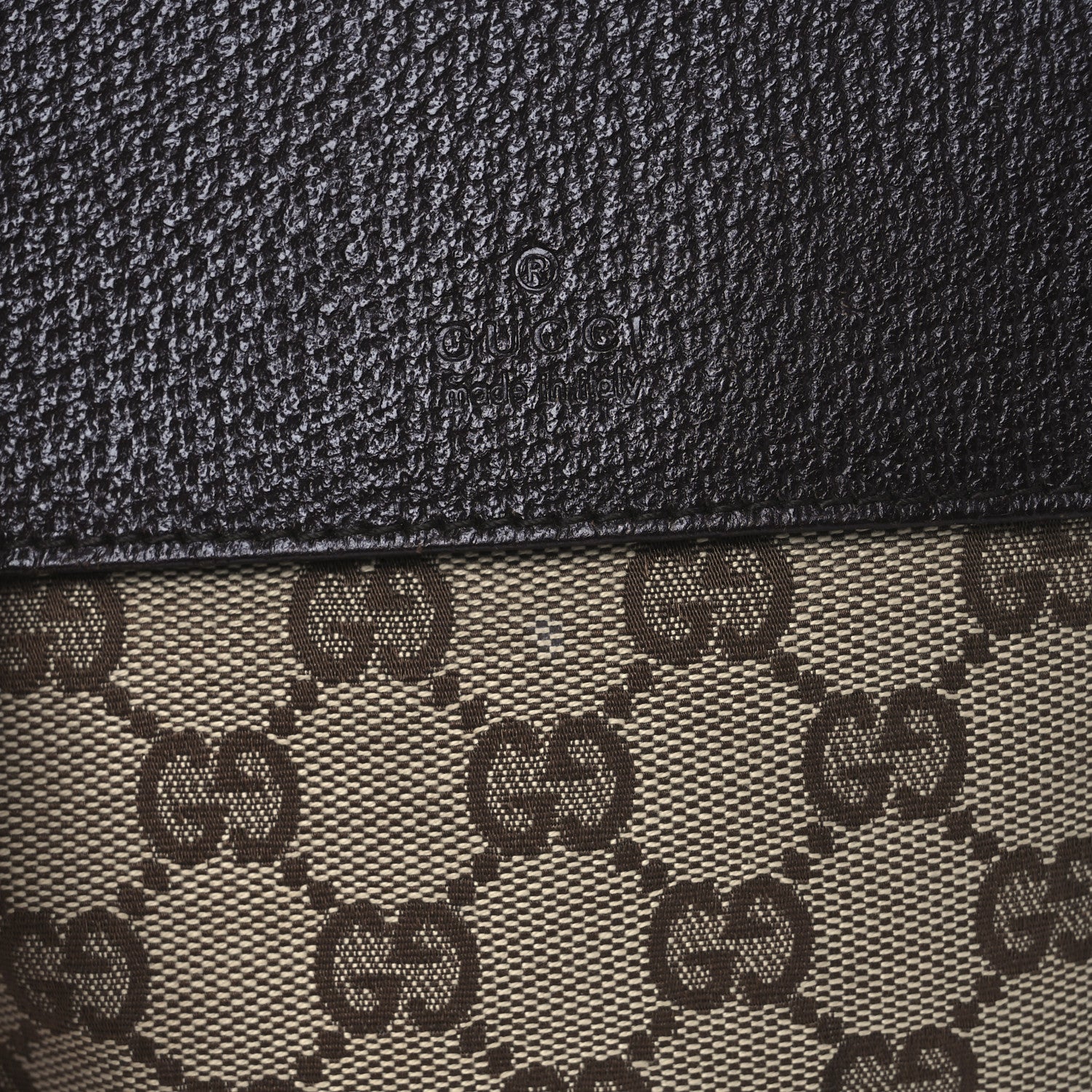 Gucci GG Monogram Double Pocket Belt Bag Dark Brown 12 of 12