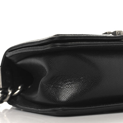 Chanel Caviar Quilted Small Boy Flap Black 9 of 12