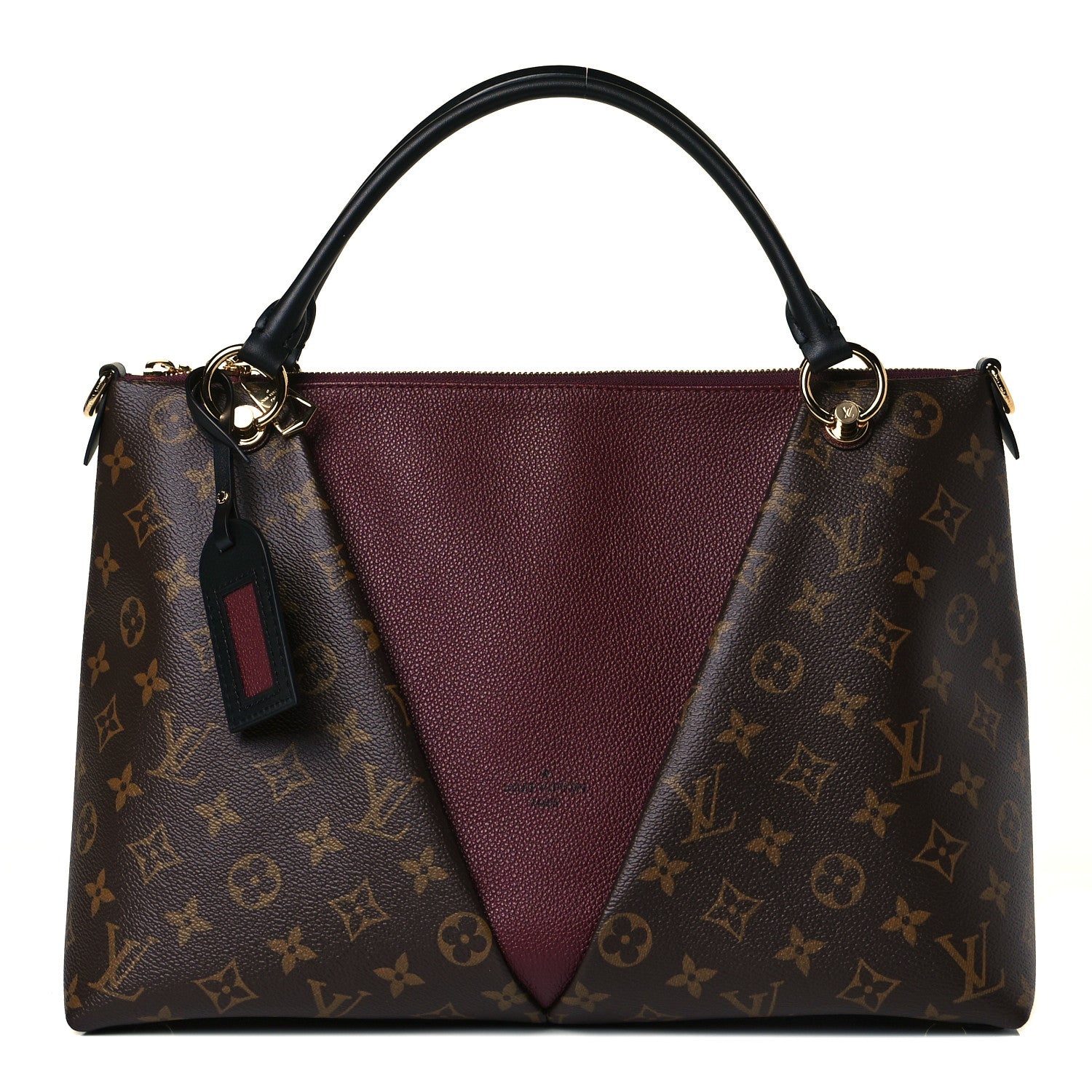Louis Vuitton Monogram V Tote MM Bordeaux 1 of 8