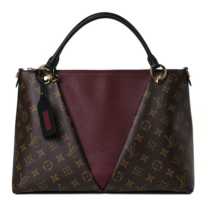 Louis Vuitton Monogram V Tote MM Bordeaux 1 of 8