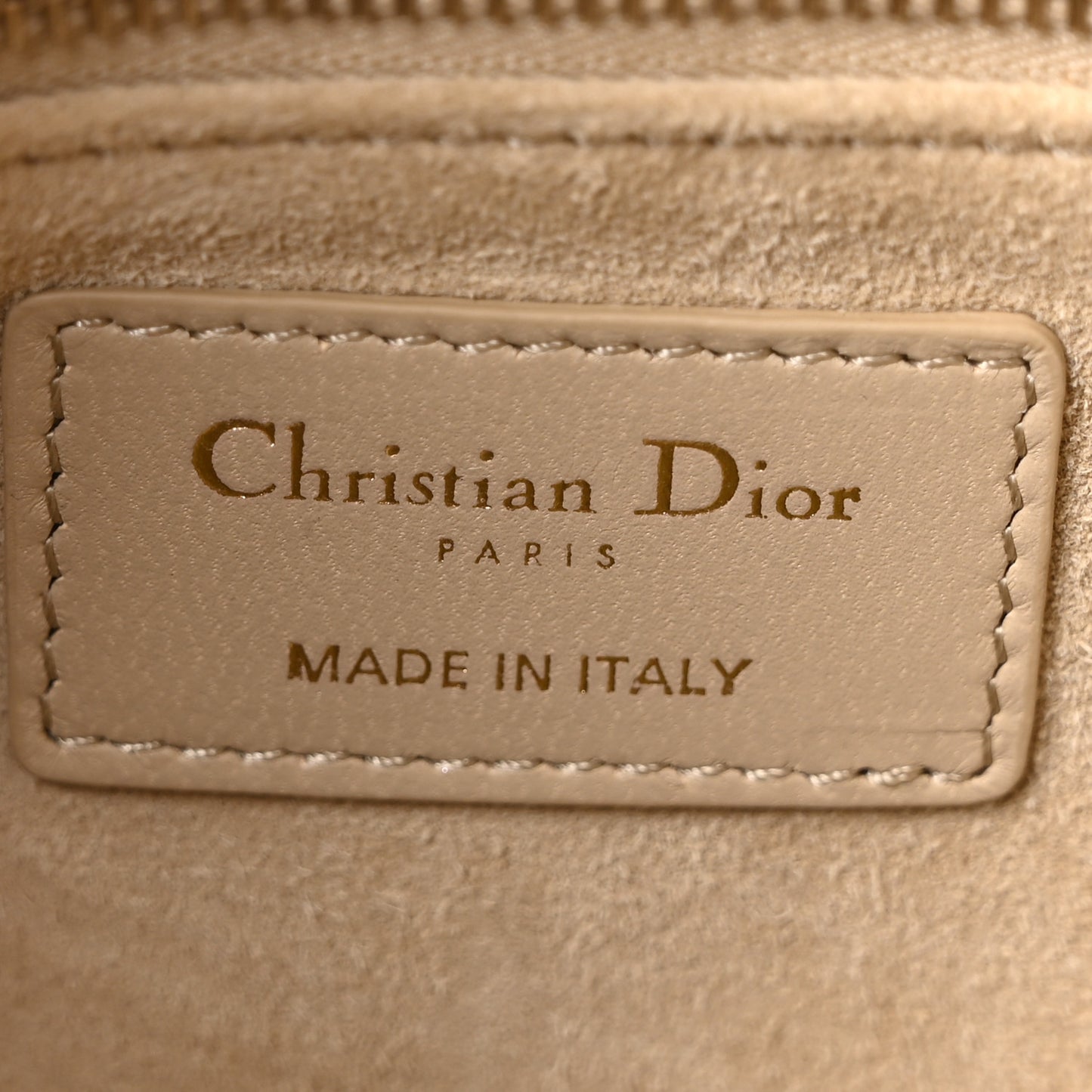 Lambskin Cannage Small My ABCDior Lady Dior Corda