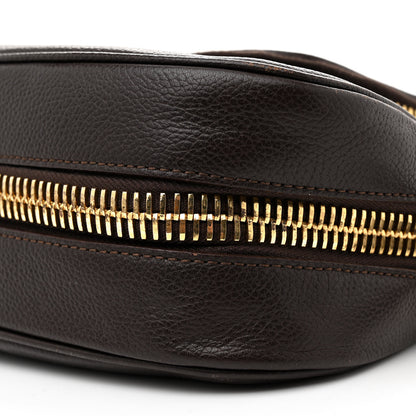 Tom Ford Grained Calfskin Medium Jennifer Crossbody Bag Brown 10 of 13