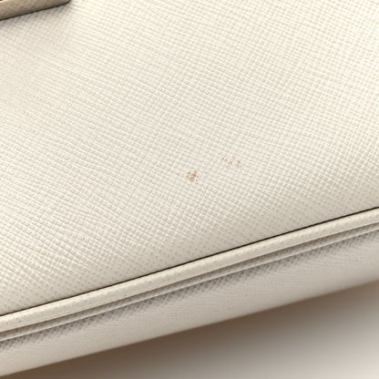Prada Saffiano Lux Sound Top Handle Pomice 10 of 10