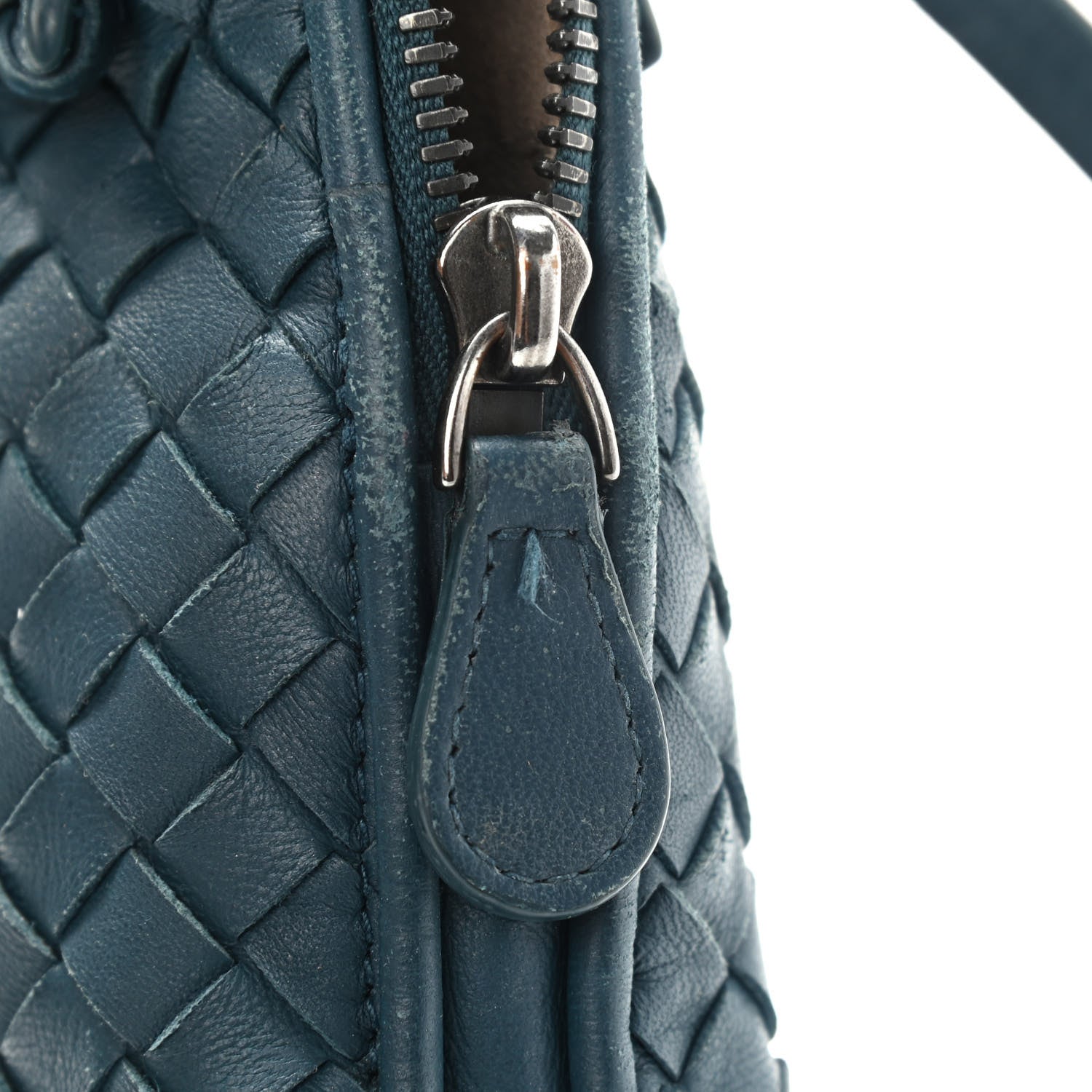 Bottega Veneta Nappa Intrecciato Nodini Crossbody Messenger Green 8 of 18