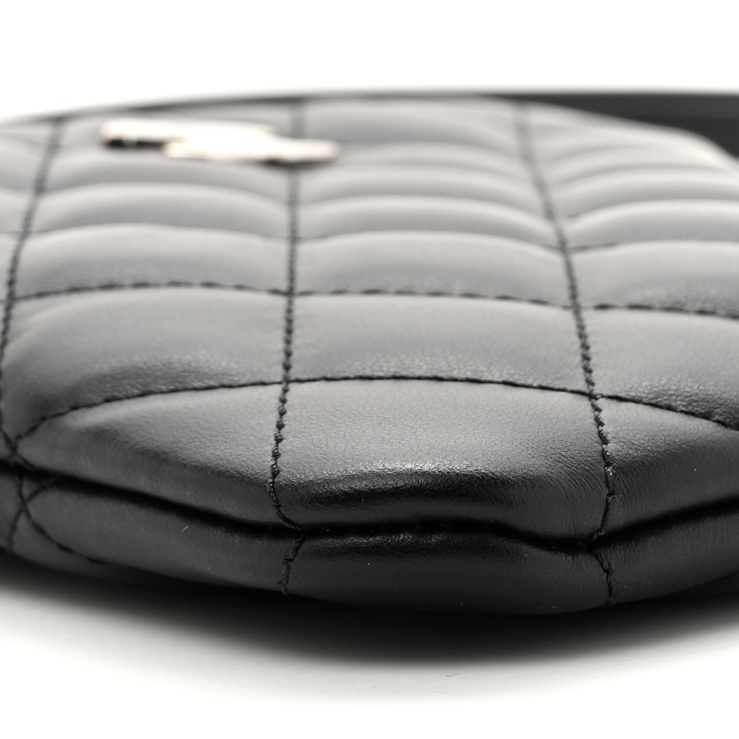 Chanel Lambskin Quilted Crossbody Bag Black 11 of 11