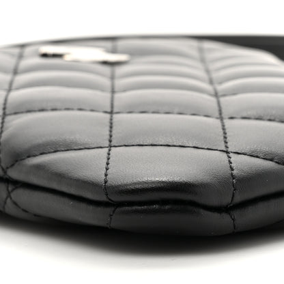 Chanel Lambskin Quilted Crossbody Bag Black 11 of 11