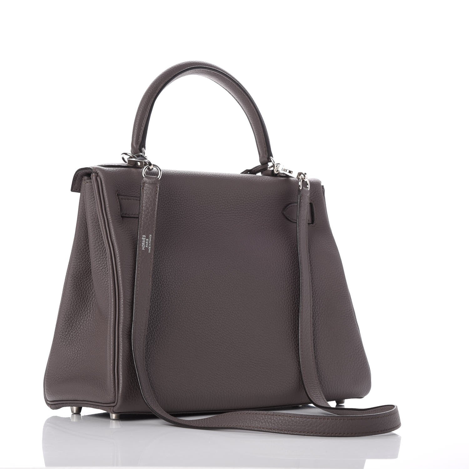 Hermes Togo Kelly Retourne 28 Etain 4 of 35