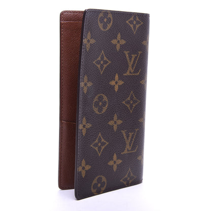 Louis Vuitton Monogram Porte Valeurs Checkbook Wallet 3 of 8