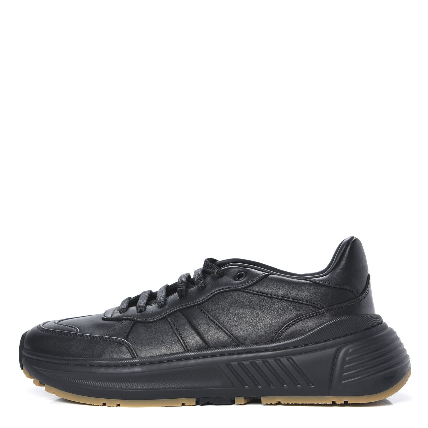 Calfskin Mens The Speedster Sneakers 42 Black