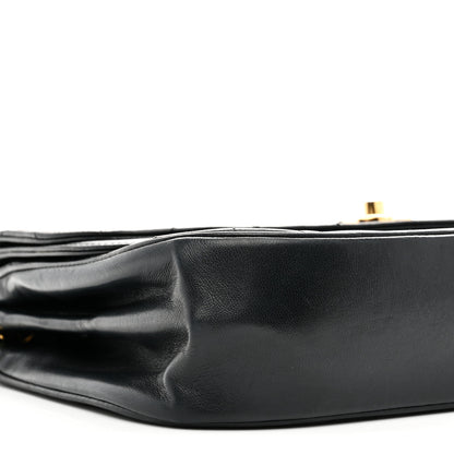 Chanel Lambskin Quilted Flap Bag Black 10 of 12