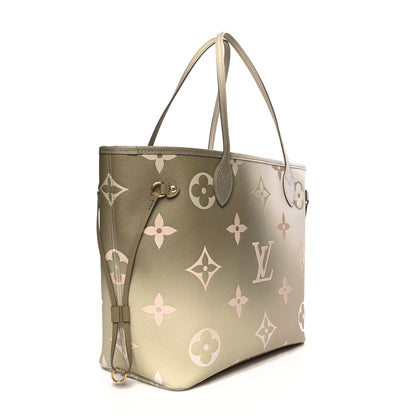 Louis Vuitton Monogram Giant Spring In The City Neverfull MM Sunset Kaki 4 of 13