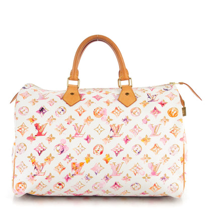 Louis Vuitton Watercolor Aquarelle Speedy 35 White 1 of 11