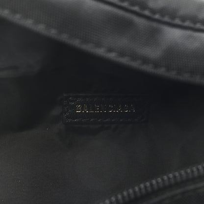 Balenciaga Sport Nylon Logo Embroidered Small Wheel Beltpack Black 6 of 8