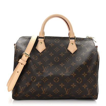 Louis Vuitton Monogram Speedy Bandouliere 30 1 of 10