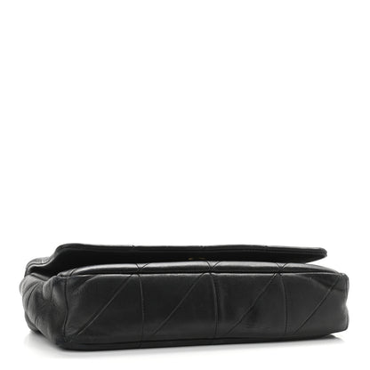 Saint Laurent Lambskin Patchwork Monogram Medium Jamie Black 4 of 14