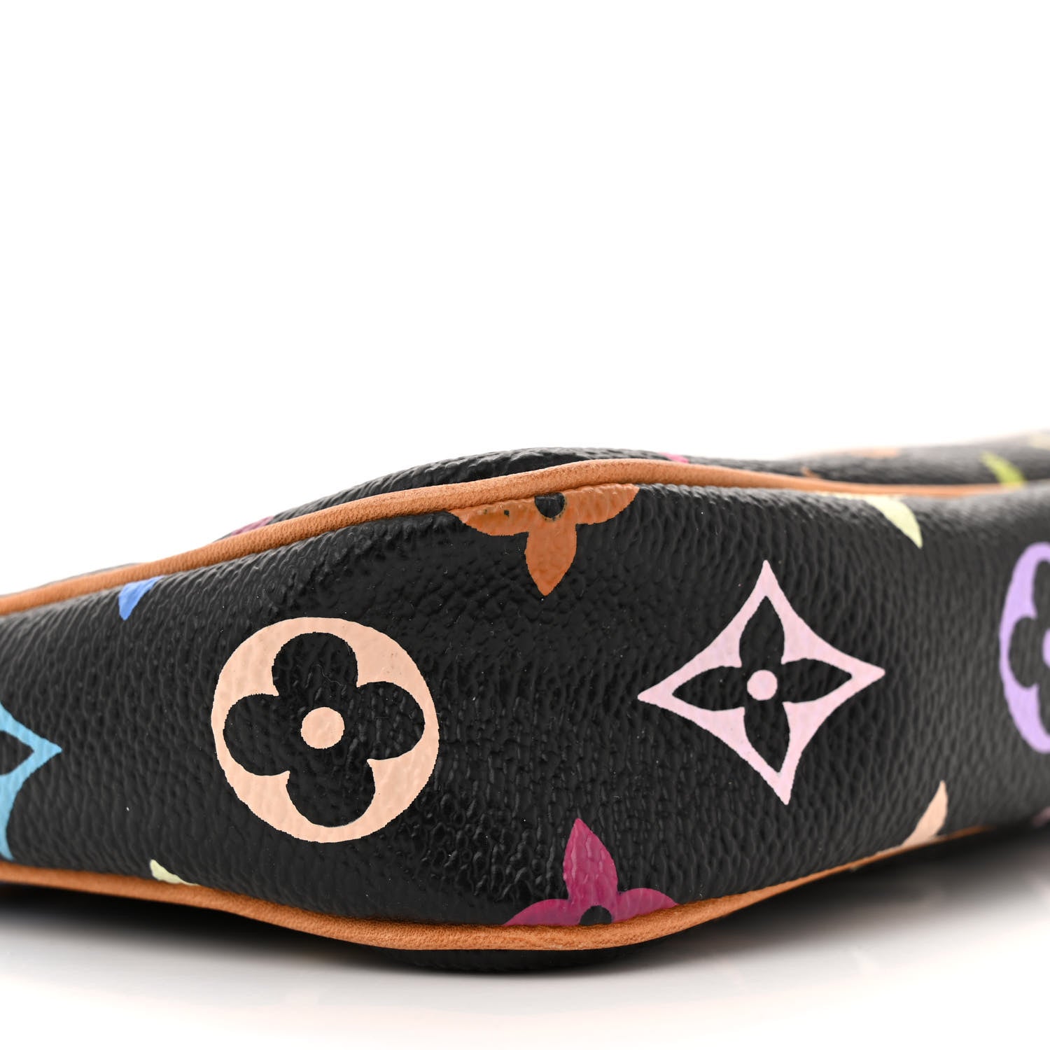 Louis Vuitton Monogram Multicolor Pochette Accessories Black 8 of 11