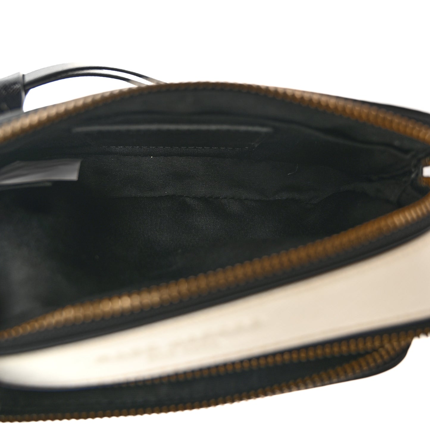 Saffiano Snapshot Camera Bag Black Grey