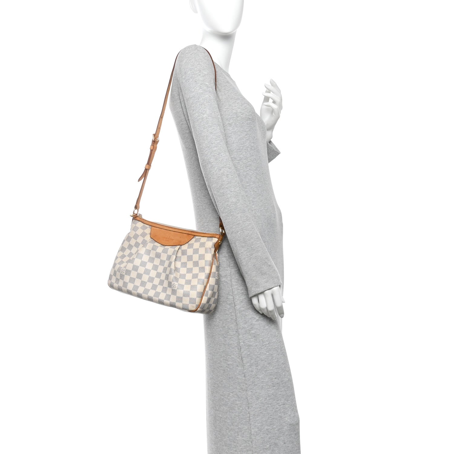 Louis Vuitton Damier Azur Siracusa PM 2 of 14
