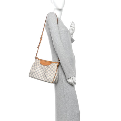 Louis Vuitton Damier Azur Siracusa PM 2 of 14