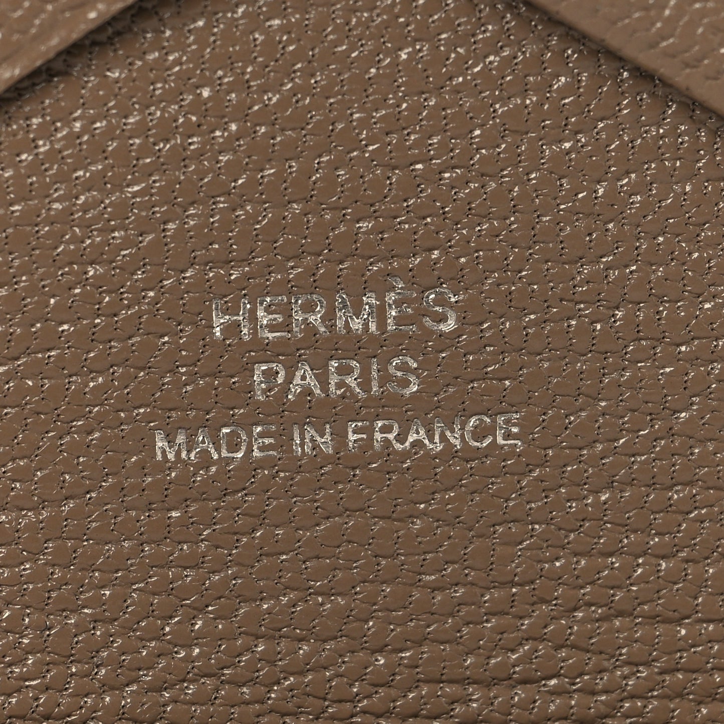 Epsom Calvi Duo Card Case Etoupe