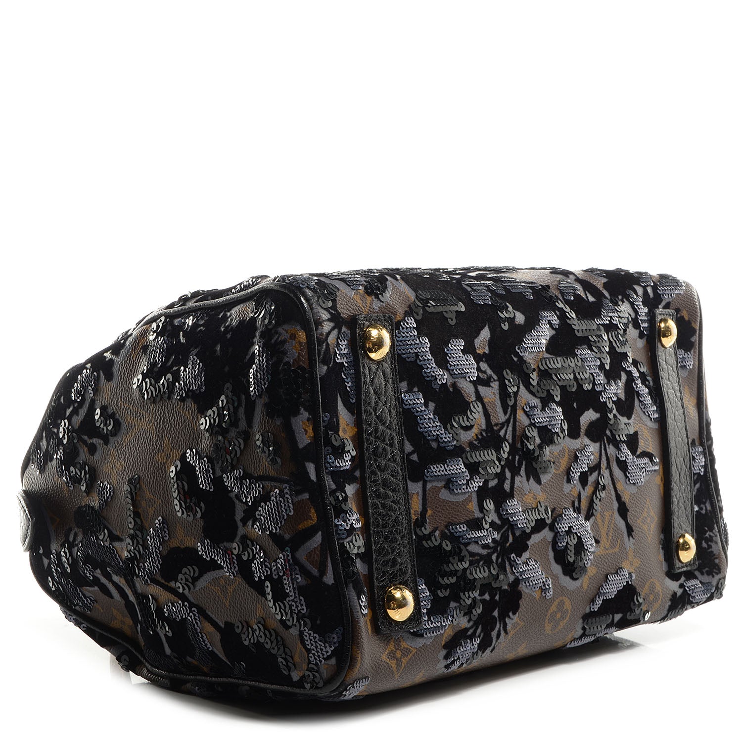 Louis Vuitton Monogram Fleur De Jais Sequins Speedy 30 4 of 8