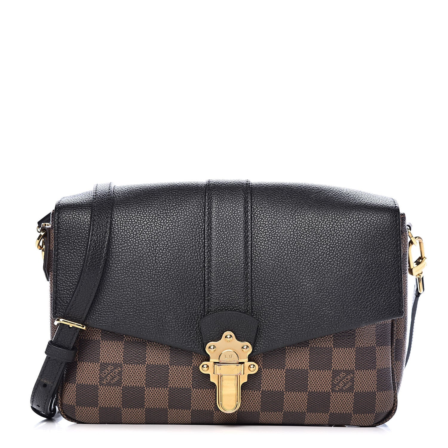 Louis Vuitton Damier Ebene Clapton Black 1 of 13