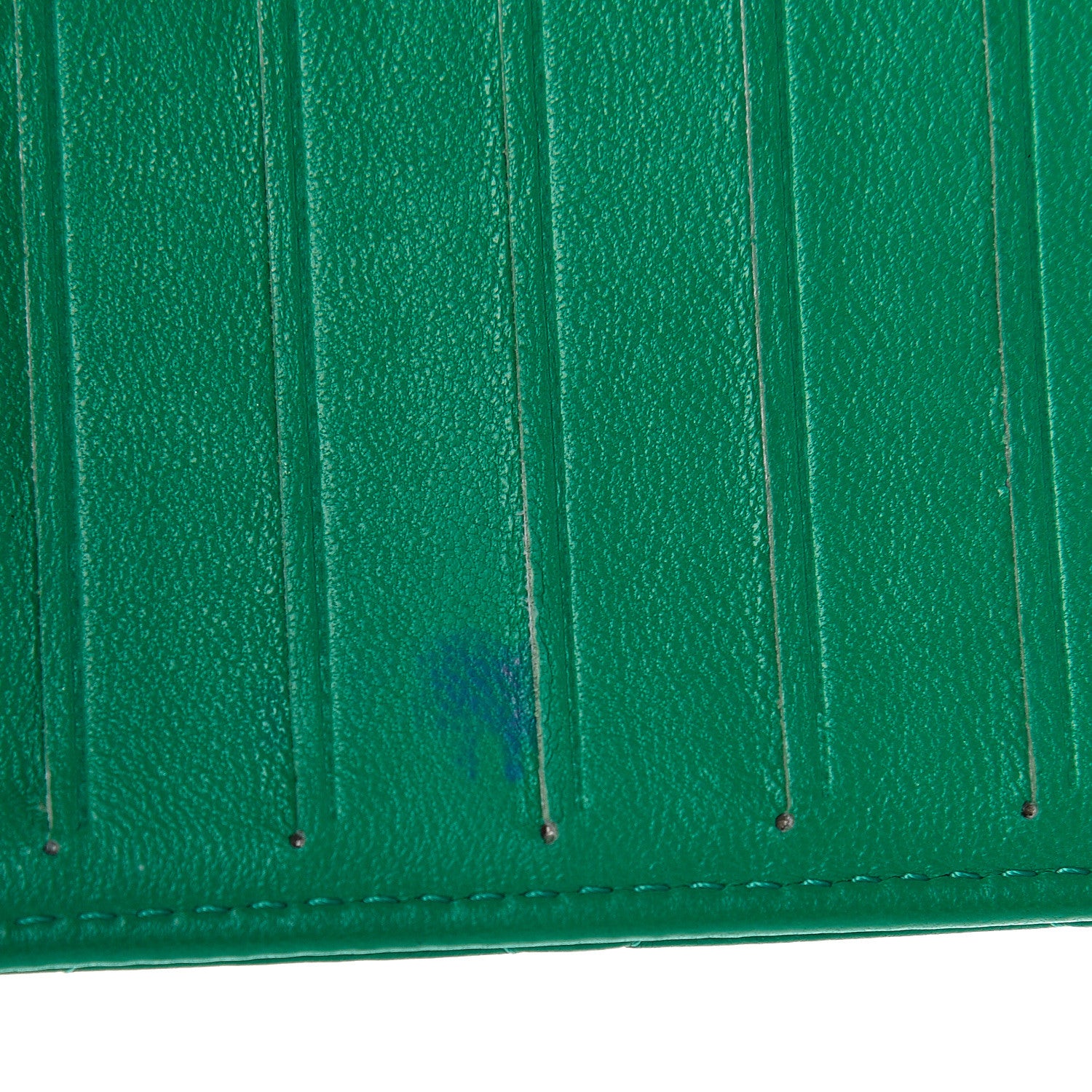 Chanel Lambskin Quilted Large Flap Wallet Green 17 of 18