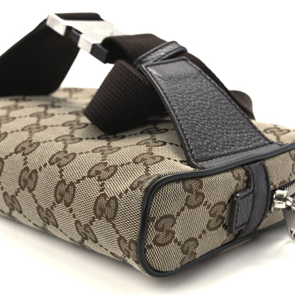 Gucci Monogram Belt Bag Dark Brown 14 of 14