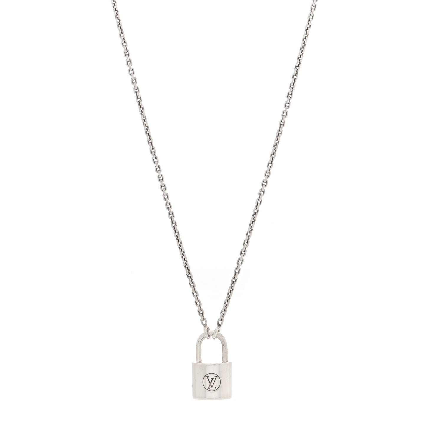 Sterling Silver Lockit Necklace