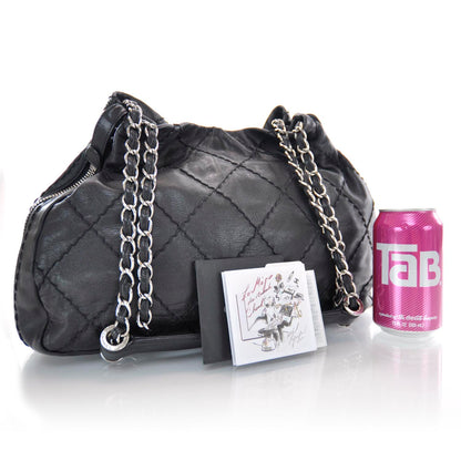 Chanel Lambskin Expandable Stitched Tote Black 3 of 11