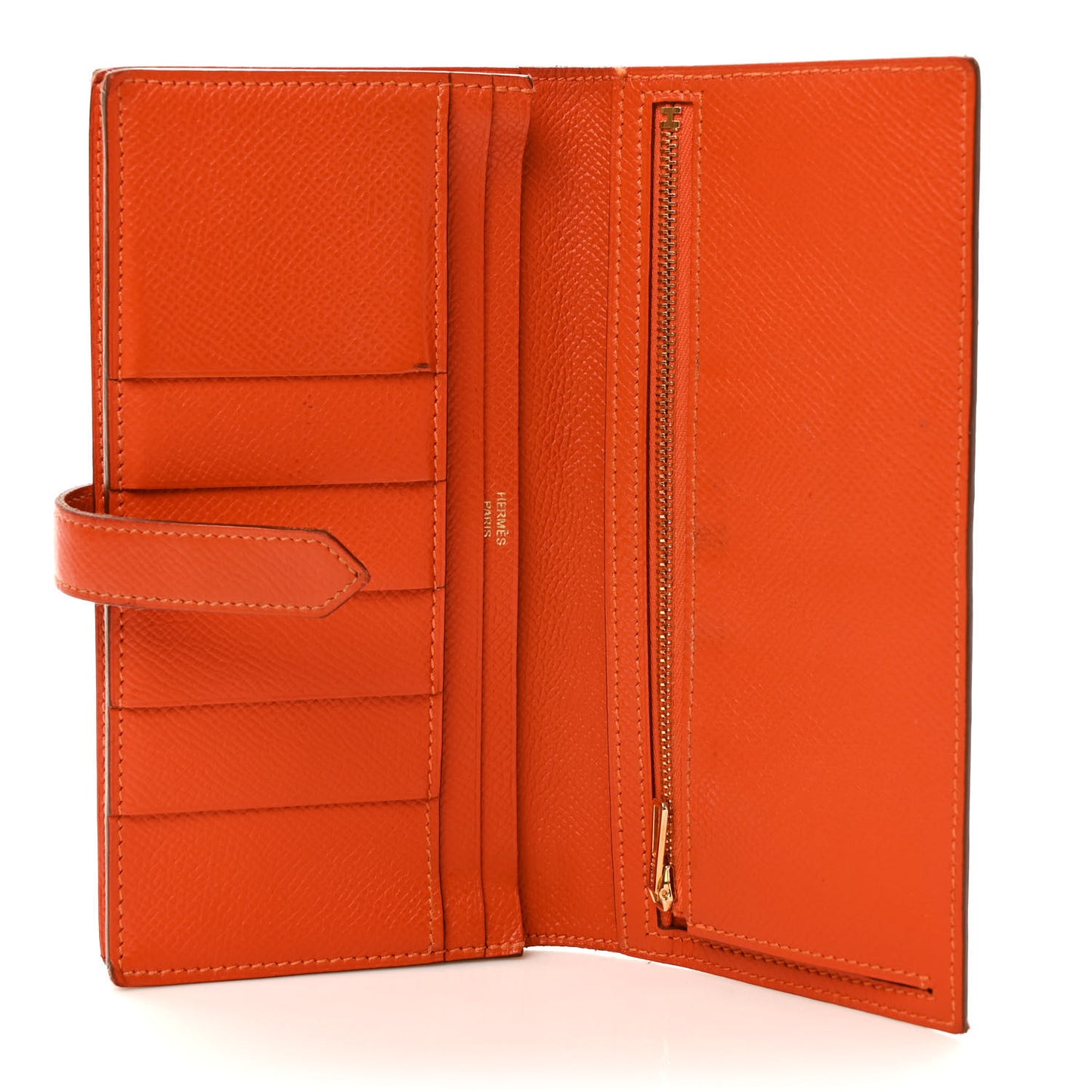 Epsom Bearn Gusset Wallet Orange