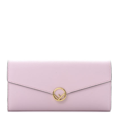 Fendi Vitello Cruise F is Fendi Continental Envelope Wallet Peonia 1 of 8