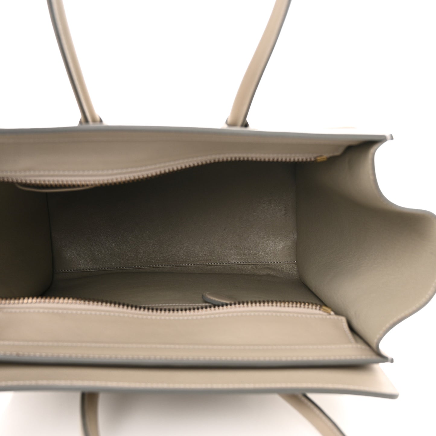 Smooth Calfskin Interstice Micro Luggage Quartz