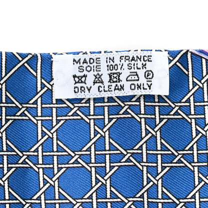 Hermes Silk Les Voitures A Transformation Twilly Vert D'Eau Parme Encre 4 of 4