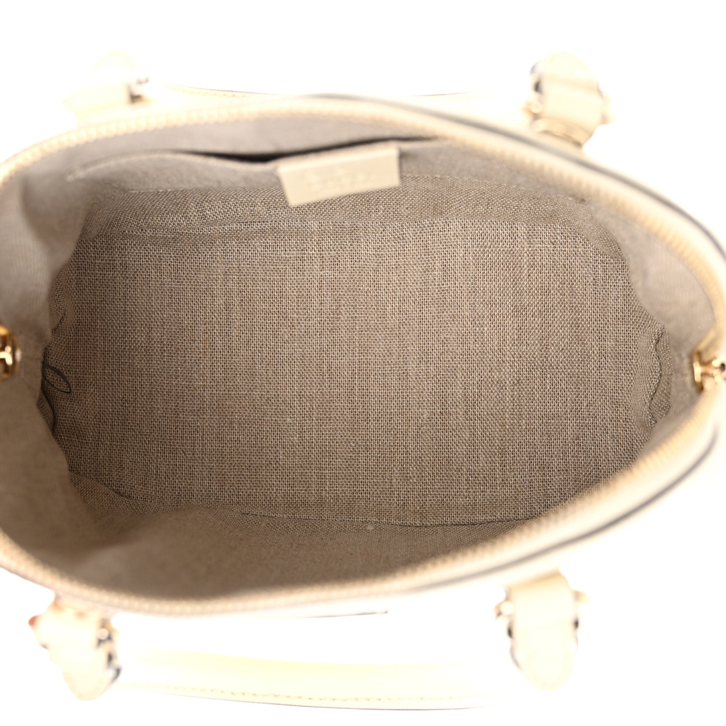 Soft Microguccissima Mini Dome Bag Ivoire