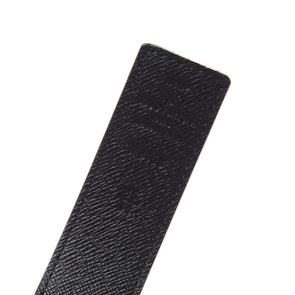 Louis Vuitton Calfskin Monogram 30mm LV Initiales Reversible Belt 85 34 Black 3 of 6